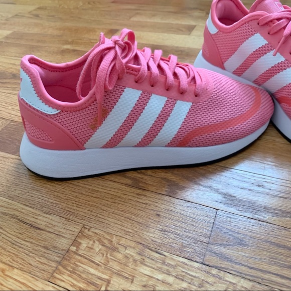 ADIDAS | Girls Pink N-5923 Sneakers Size 6 - Picture 7 of 13